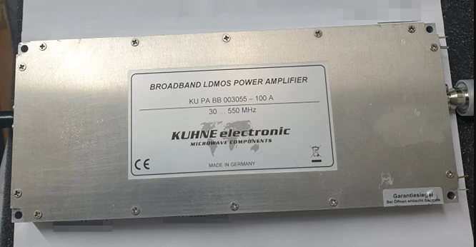 Kuhne KU PA BB 003055-100A寬帶射頻功率放大器